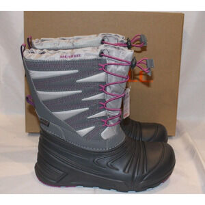 MERRELL Moab Waterproof Quest Youth 5 6 Women's 7‎ 8 Grey Pink Tall Boots NEW